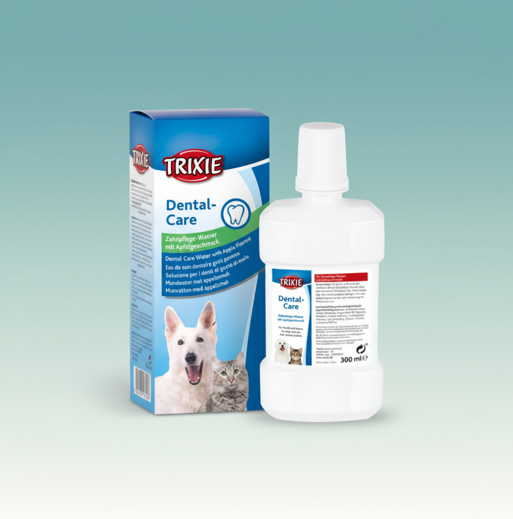 Trixie Água para o Cuidado Oral Cães/Gatos (Sabor a Maça) 300ml